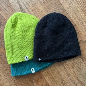3 Pack of Kids DND Burton Beanies